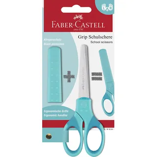 Faber-Castell Schulschere Grip türkis
