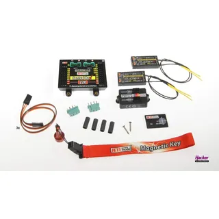 Hacker Jeti Duplex 2.4EX Central Box 220 + 2X Rsat2 80001679