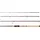 Reise-Spinnrute leichte Angelrute mit 24T Carbon Blank Korkgriff kompaktes Design für Reisende Angler Süß und Salzwasser Raubfische 2 74m 7-28g