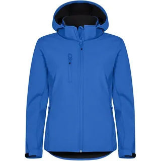Clique Classic Softshelljacke mit Kapuze Damen L (Königsblau) - L