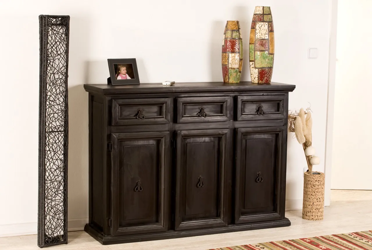 Sideboard Anrichte Mexico Kolonial, Massivholz