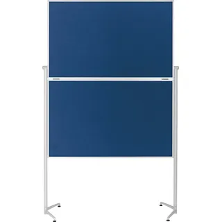 Magnetoplan Moderationstafel Evolution plus" Filz blau,