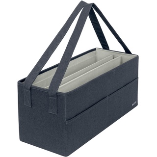 Leitz Laptoptasche Hot Desking Stoff grau