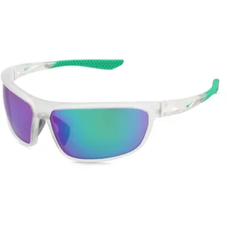 Nike WINDTRACK RUN EV24003 Unisex-Sonnenbrille Vollrand Quadratisch Acetat Spritzguss-Gestell, grau