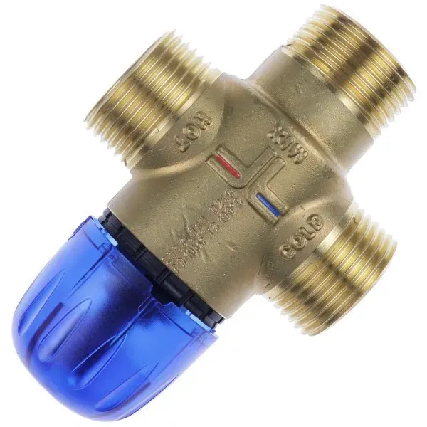Thermostatisches Mischventil MT53 DN20, dichtschließend 1"AG Kvs 2.2, 45-65°C - ...