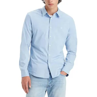Levi's LS BATTERY HM SHIRT Slim BLUES Herren. Soft Chambray Blue, M