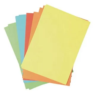 Toppoint 50 Blatt farbiges Druckerpapier Papier Kopierpapier