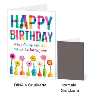 LUMA Gutschein Blumen DIN A4, 1 St.