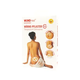 Wundmed WUNDmed® Wärmepflaster, 12h lang anhaltendes Wärmepflaster im Display 12-teilig