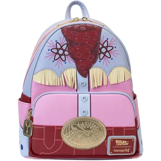Loungefly Universal Back to the Future 40th Anniversary Mini Backpack