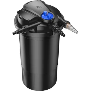 Wiltec SunSun, CPA-15000 Druckteichfilter 12.000 l/h / 18 W Teichdruckfilter Teichfilter