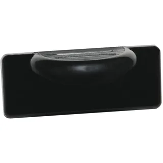 GARDINIA Magnet-Halter für Jalousien, Selbstklebend, Ideal für Kippfenster, Halterung für Jalousie-Unterschienen, 5 cm x 2 cm (LxB), Kunststoff/Metall, Schwarz,