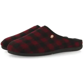 HOT POTATOES Herren Savannah Slipper, Burgunderrot, 43 EU