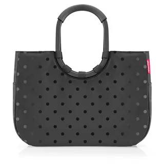 frame glossy dots black