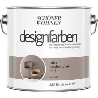 Schöner Wohnen Designfarben 2,5 l edles kaschmirbraun