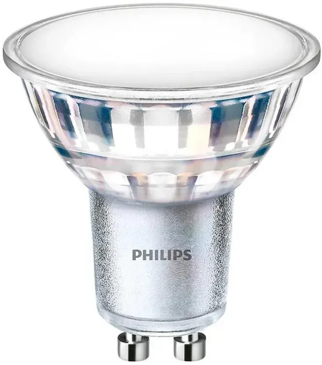 Philips GU10 CorePro LED Strahler 4.9W wie 50W Glas 3000K warmweißes Licht breiter Abstrahlwinkel mit 120 Grad