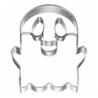 Birkmann Ausstechform Geist, 7 cm, Kunststoff, Grau, 5 x 3 x 2 cm