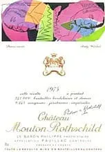 Château Mouton-Rothschild 1. Cru Classé Pauillac 1975