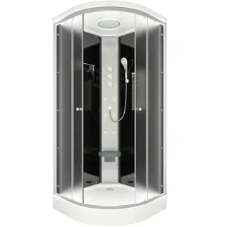 SeniorBad Duschkabine Fertigdusche Dusche Komplettkabine D10-03M1 80x80 cm ohne 2K Scheiben Versiegelung