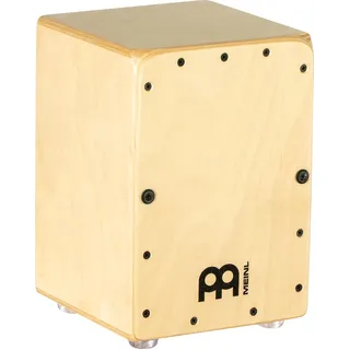 Meinl Percussion Mini Cajon Trommelkiste - Geschenkidee für Musizierende - Deko Geschenk für Kinder und Erwachsene - Schlagfläche Baltische Birke (MC1B)