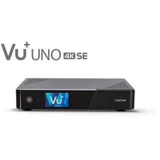 VU+ UNO 4K SE 1x DVB-T2 Dual Twin Tuner PVR Ready Linux Receiver UHD 2160p