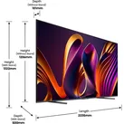 Hisense 100E77NQ/Pro sw QLED-TV UHD Multituner Smart Dolby, max. Auflösung (Horizontal) 3840, max. Auflösung (Vertikal) 2160