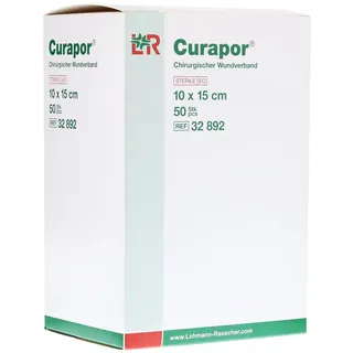 Lohmann & Rauscher Curapor Wundverband steril chirurgisch 10 x 15 cm 50 St.