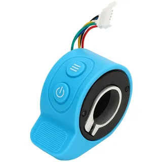 Alomejor Daumengeschwindigkeitsbeschleuniger f ̈1r Elektroroller X6-Fahrr?der Motorroller, Feinf ̈1hliger Betrieb mit Langlebigem Kabel und Schnittstelle