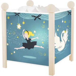 Trousselier 6243114 - Magisches Nachtlicht mit Musik, Kinder Schlaflicht Ballerina, Einschlafhilfe mit Schreidetektor, Laterne ReVOLUTION 2.0