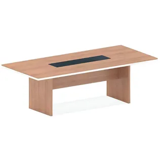 JVmoebel Konferenztisch Tisch Meeting Büro Einrichtung Tagungstisch modern ergonomisch (1-St., Schreibtisch), Made in Europa beige