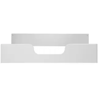 Finori Umbauseiten in Weiß - 139x27x2,2cm (BxHxT) weiß
