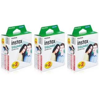 Fujifilm Instax Square Film DP 3er Pack für 60 Bilder