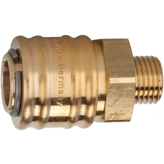 Riegler Schnellverschlusskuppl. NW 7,2 »connect line«, MS blank, G 1/2