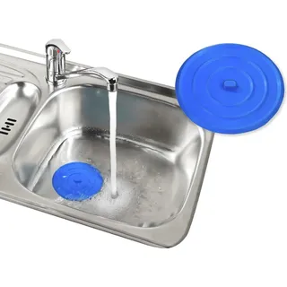 Wenko Abfluss-Stöpsel Universal, Ø): Blau