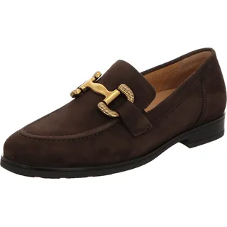 Gabor Slipper, Wechselfußbett Moderate Mehrweite G Mocca Dark-Gold