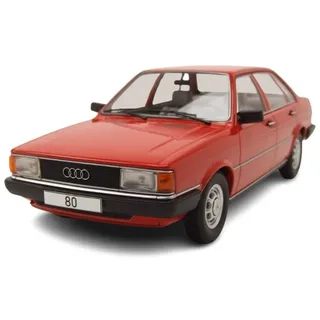 MCG Modellauto Audi 80 B2 1978 rot, Maßstab 1:18 rot