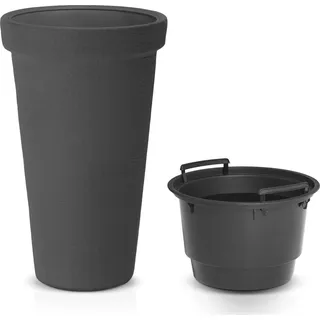 Prosperplast Classic Tower Ø 40 x 63 cm anthrazit