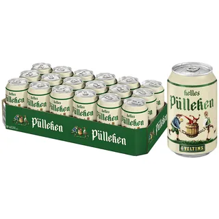 Helles Pülleken, EINWEG (18 x 0.33 l Dose) - Helles Bier – Mild & süffig