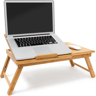 Relaxdays Laptop-Betttablett braun