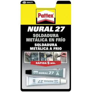 Nural- 27 Aluminium Grau (Satz von 2 Rohren 22 cm 3.)