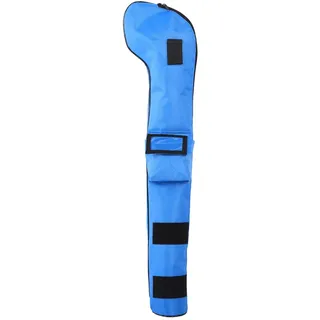 Golf Stand Bag, Club Cart Bags, Tragbare Nylontasche, wasserdichte Tasche, Weiche, Faltbare Golfschlägertasche, Schulteraufbewahrungstaschen für Männer, Frauen, Kinder, Fluggesellschaften,(Blau)