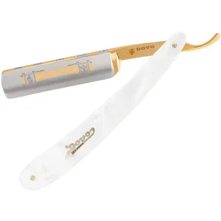 Dovo Rasiermesser Solingen 5/8", Karbon, Perlmutt-Imitat, mit Intarsie Rasur (178.99 € / )
