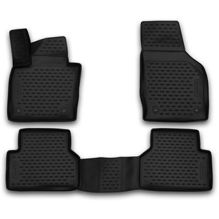 Element Passgenaue Premium Antirutsch Gummi Fußmatten - Audi Q3,