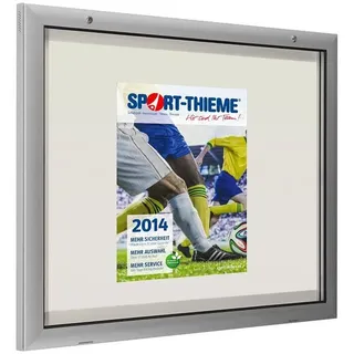 Schaar Design Stauraumvitrine Flachschaukasten Querformat Für öffentliche Einrichtungen, Schulen, Kindergärten