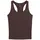 W TAD 2 in 1 Tank Chocolate Brown