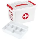 Sunware Verbandskasten Q-line XL 22 Liter, Erste Hilfe Box, ohne Füllung