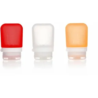 humangear GoToob Fläschchen, 3x53ml, rot/orange