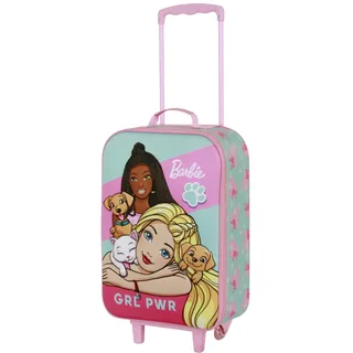 Karactermania Barbie Pets Soft 3d Trolley Bag One Size
