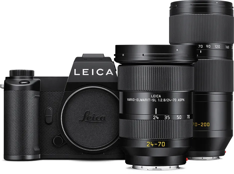 Leica SL3-P Vario Kit 24-70/2.8 Vario-Elmarit-SL ASPH. + 70-200/2.8 Vario-Elmarit-SL ASPH.  10689