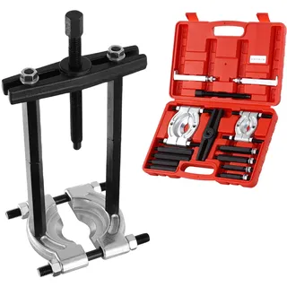 Vevor 14-teiliger Lagerabzieher-Satz, 5-Tonnen-Lagertrenner, Ritzel-Radlager-Entfernungssatz mit 2-Zoll- und 3-Zoll-Backen, Radnaben-Achsen-Abzieher-Satz, Robuster Lagerspalter-Werkzeugsatz mit Koffer
